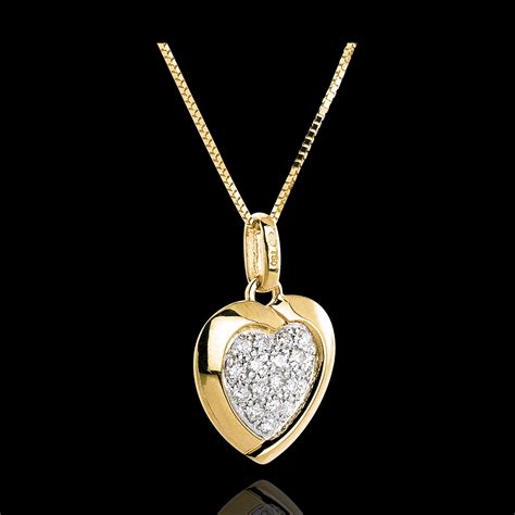 yves saint laurent collier femme|Collier à pendentif cœur en or jaune 18 carats .